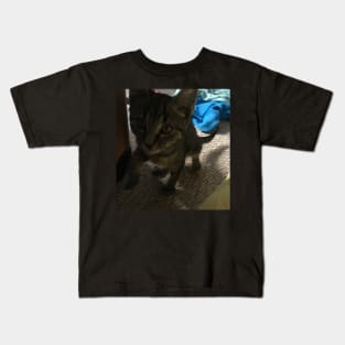 Little Kitty Gonna Get You Kids T-Shirt